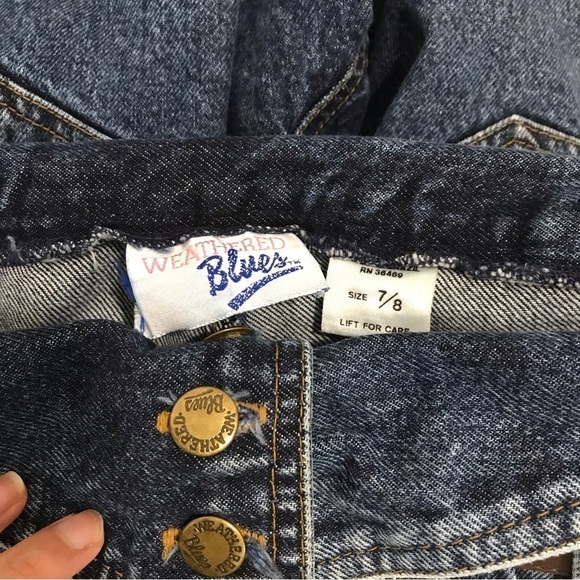 Vintage 80s 90s Weathered Blues Ultra High Waist Tapered Jeans Size 7/8 (28) - Picture 2 of 15